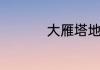 大雁塔地理位置和特点