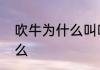 吹牛为什么叫吹牛　吹牛皮原文是什么