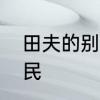 田夫的别称　用什么字可以来代替农民