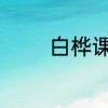 白桦课文讲解　白桦的意思