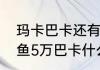 玛卡巴卡还有其他的叫什么　空气养鱼5万巴卡什么意思