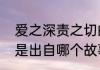 爱之深责之切的意思　爱之深责之切是出自哪个故事的典故