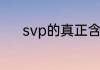 svp的真正含义　Svp什么意思