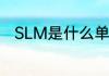 SLM是什么单位　slm是什么符号