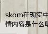 skam在现实中是真的吗　SKAM的剧情内容是什么呢