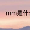 mm是什么意思　MM是什么意思