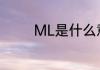 ML是什么意思　ml的意思