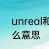 unreal和fake的区别　fake哥是什么意思