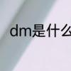 dm是什么单位　dm代表什么单位