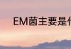 EM菌主要是什么　什么叫EM菌