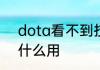 dota看不到技能效果　dota魔方有什么用