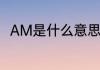 AM是什么意思　AM代表什么意思