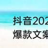 抖音2021漂亮特殊符号文案　2021爆款文案