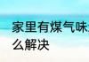 家里有煤气味怎么办 家里有煤气味怎么解决