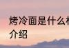 烤冷面是什么材料做的 烤冷面的材料介绍