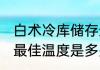 白术冷库储存最佳温度 白术冷库储存最佳温度是多少