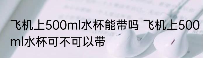 飞机上500ml水杯能带吗 飞机上500ml水杯可不可以带