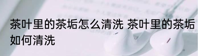 茶叶里的茶垢怎么清洗 茶叶里的茶垢如何清洗