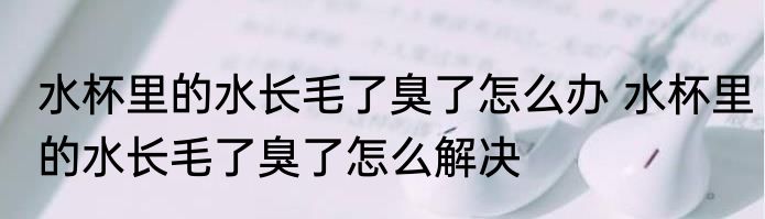 水杯里的水长毛了臭了怎么办 水杯里的水长毛了臭了怎么解决