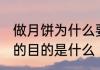 做月饼为什么要用枧水 做月饼用枧水的目的是什么