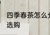 四季春茶怎么分辨好坏 四季春茶如何选购