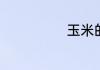 玉米的营养成分