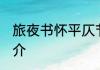 旅夜书怀平仄节奏划分 旅夜书怀的简介