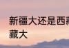 新疆大还是西藏大 新疆面积大还是西藏大
