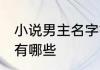 小说男主名字古风 小说男主名字古风有哪些