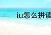 iu怎么拼读 iu拼音怎么拼读