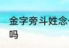 金字旁斗姓念什么 金字旁斗姓念钭对吗