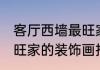 客厅西墙最旺家的装饰画 客厅西墙最旺家的装饰画推荐