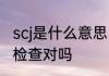 scj是什么意思 SCJ是妇科的阴道常规检查对吗
