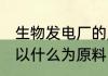 生物发电厂的原料是什么 生物发电厂以什么为原料