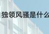 独领风骚是什么意思 独领风骚的意思