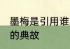 墨梅是引用谁的典故 墨梅是引用哪位的典故