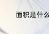 面积是什么意思 面积的意思