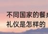 不同国家的餐桌礼仪 不同国家的餐桌礼仪是怎样的