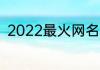 2022最火网名男生 适合男生的网名