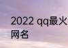 2022 qq最火网名 2022年最流行的网名