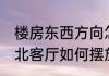 楼房东西方向怎么放发财树 楼房西户北客厅如何摆放发财树