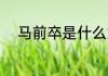 马前卒是什么意思 马前卒的含义