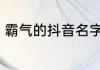 霸气的抖音名字 抖音最潮最火的网名