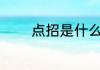 点招是什么意思 点招的含义