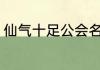 仙气十足公会名 仙气十足公会名推荐