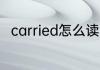 carried怎么读 英语carried怎么读