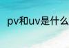 pv和uv是什么意思 pv和uv的解释
