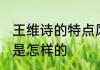 王维诗的特点风格 王维诗的风格特点是怎样的