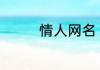 情人网名 好听的情人网名