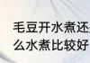 毛豆开水煮还是凉水煮 毛豆应该用什么水煮比较好